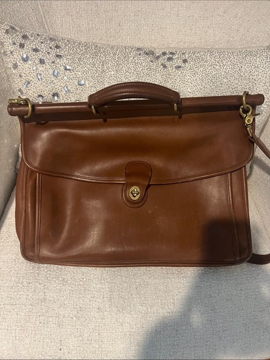 Coach Other - Coach Beekman Briefcase Brown Leather Briefcase